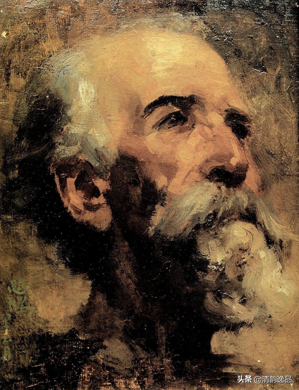 中国早期油画家：徐悲鸿油画作品欣赏