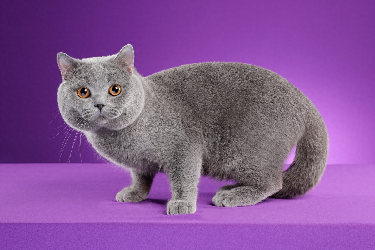 图虫人文摄影：英国短毛猫